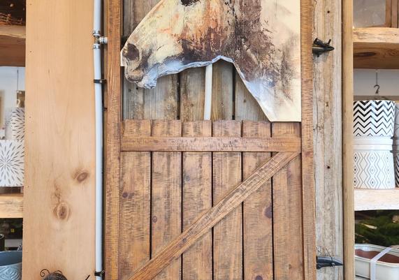 Barn Door w/ Horse - Reg. $187.95 NOW $100 (1 LEFT)