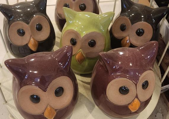 Ceramic Owls $12.95