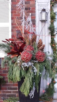 Christmas Urn